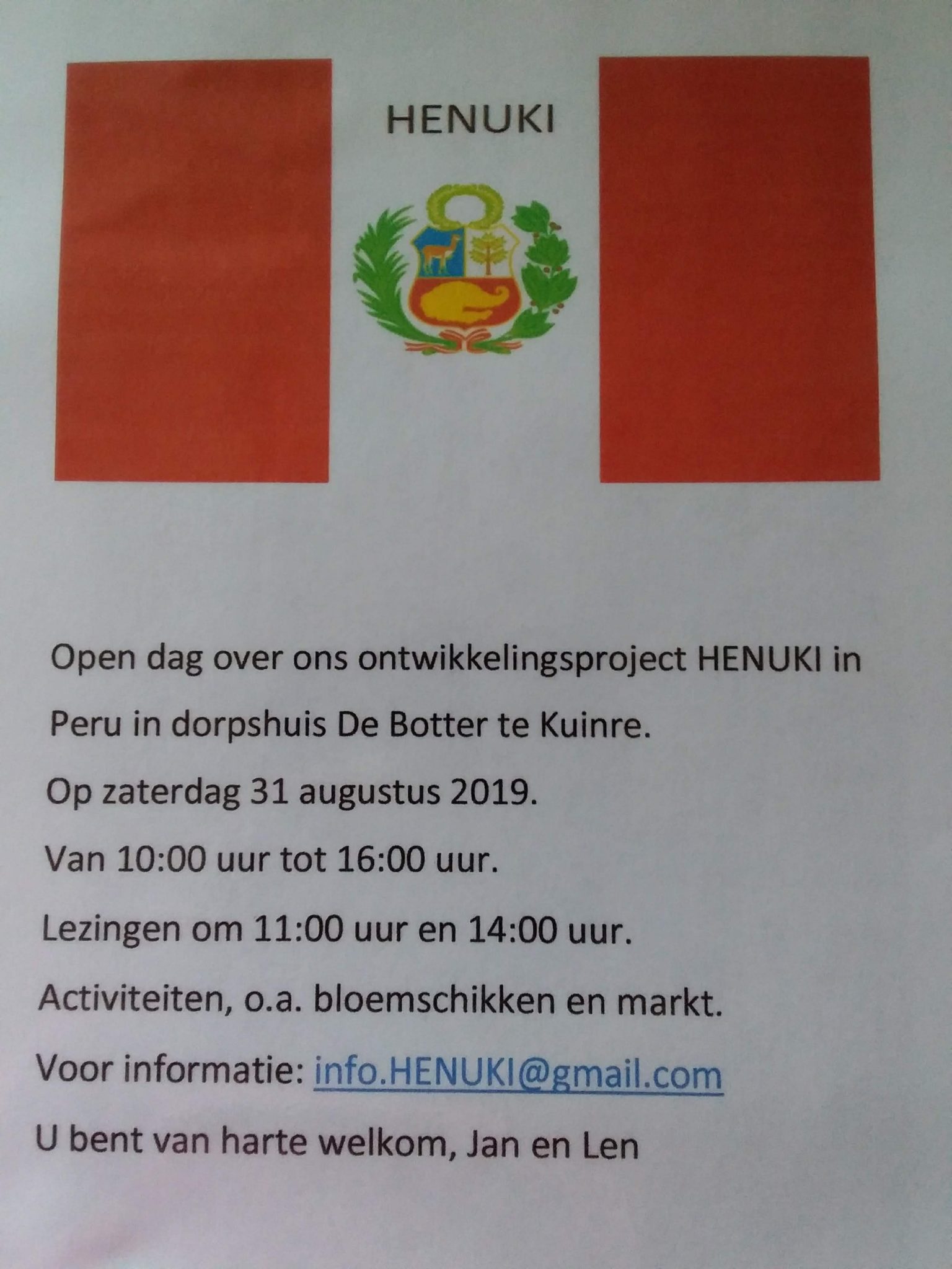 uitnodiging open dag 2019